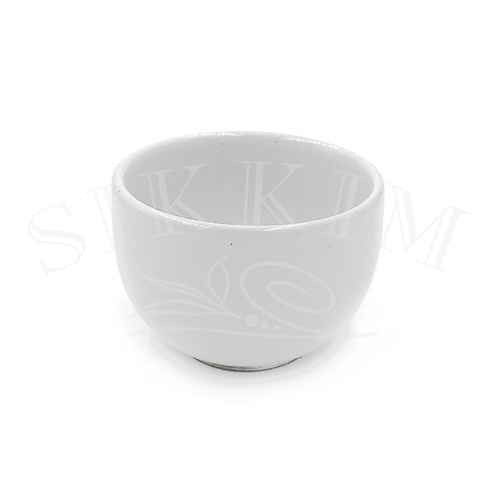 Zestaw 4 czarek `Happy White` 150ml